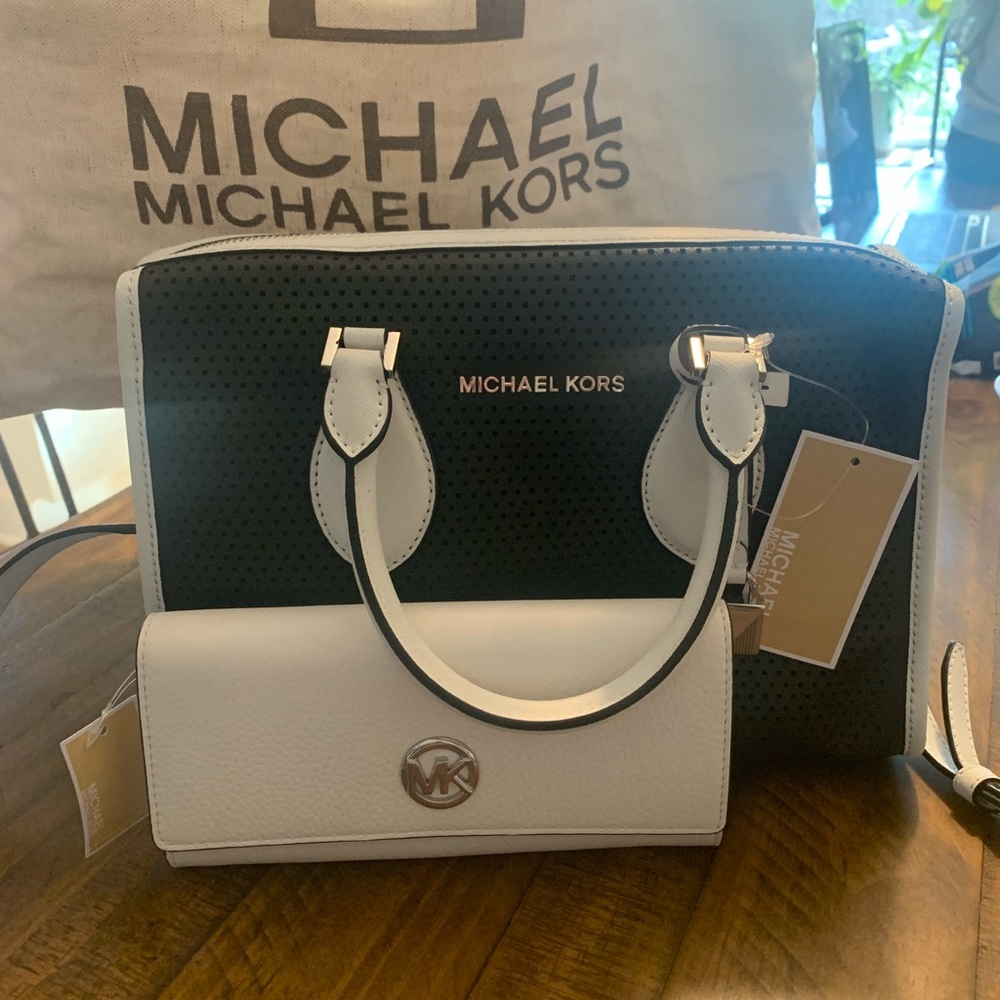 Michael Kors…satchel bag with wallet